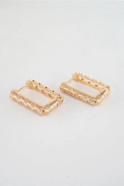 Kadın Vip Seri  Xuping Rose Gold  Küpe Seti - Resim 2