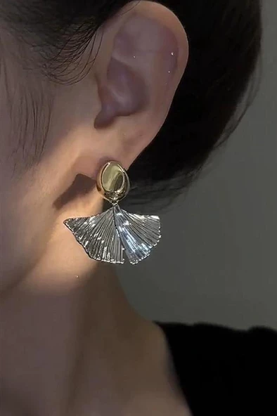 Kadın Vip Seri Özel Tasarım Marka Küpe Seti - Resim 3