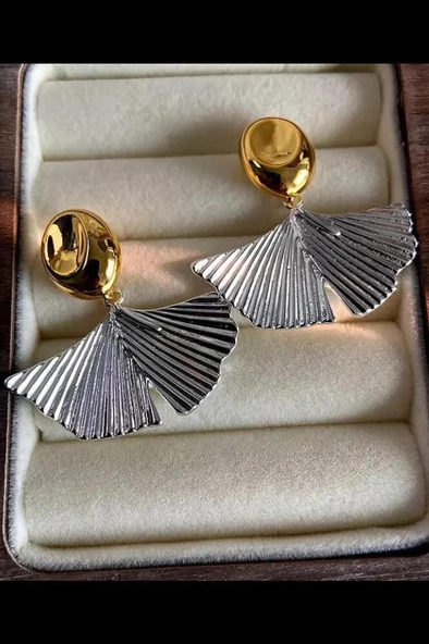 Kadın Vip Seri Özel Tasarım Marka Küpe Seti - Resim 2