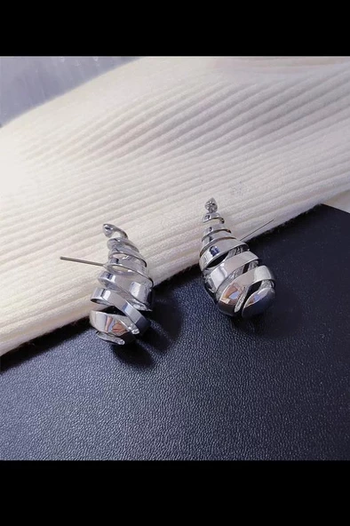 Kadın Vip Seri Özel Tasarım Marka Küpe Seti - 3