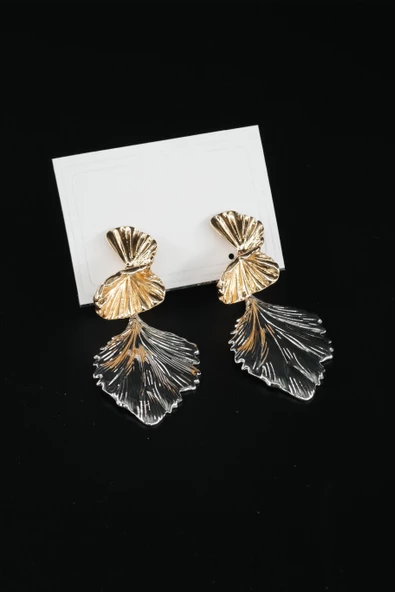 Kadın Vip Seri Özel Tasarım Marka Küpe Seti - Resim 2