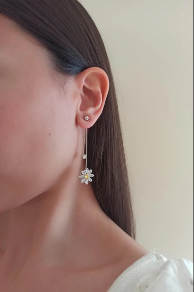 Kadın Vip Seri Özel Tasarım Küpe - Resim 3