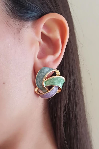 Kadın Vip Seri Özel Tasarım Küpe ürün görseli