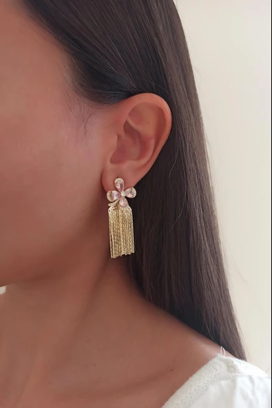 Kadın Vip Seri Özel Tasarım Küpe - Resim 2