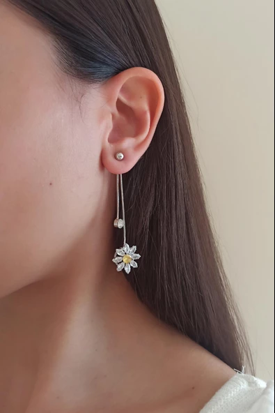 Kadın Vip Seri Özel Tasarım Küpe - Resim 2