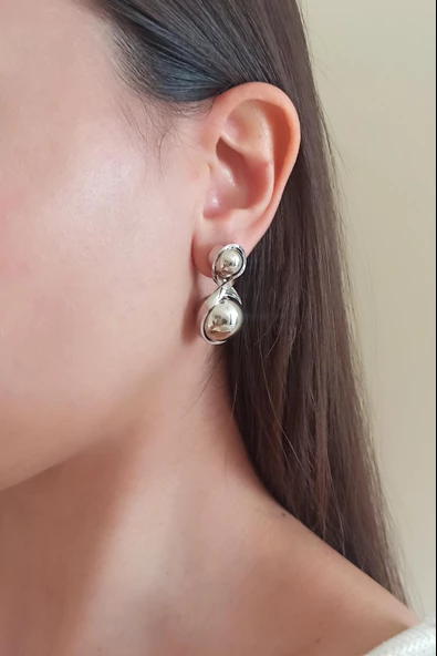 Kadın Vip Seri Özel Tasarım Küpe - Resim 2