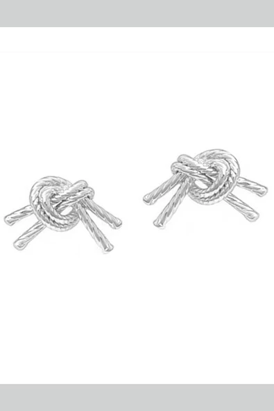 Kadın Özel Tasarım Dikenli Tel Figürlü Küpe 001 - Resim 2