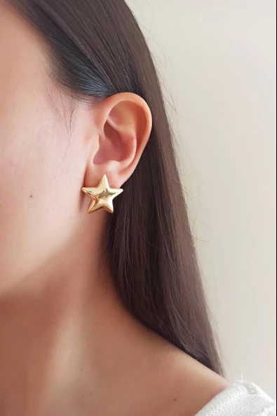 Kadın Özel Tasarım Kalp Model Küpe zyna001 ürün görseli