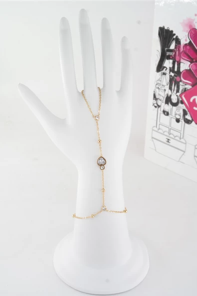 Kadın Vip Seri 316 L Paslanmaz Çelik Baget Zirkon Taşlı Şahmeran   SH019 - Resim 2