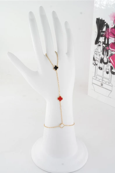 Kadın Vip Seri 316 L Paslanmaz Çelik Baget Zirkon Taşlı Şahmeran   SH016 - Resim 2