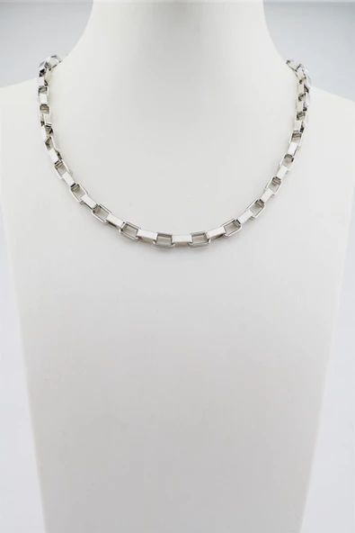 Kadın 40 Cm Örme Zincir Kolye - Resim 2