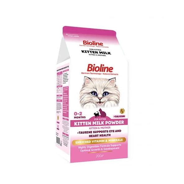 Bioline Kitten Cat Milk 200 Gr