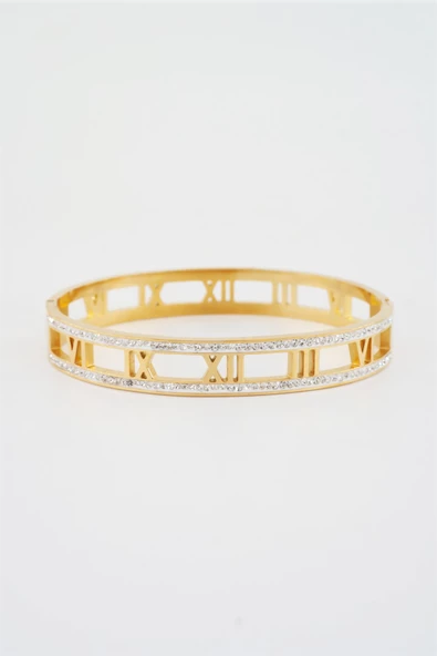 Kadın 316 L Paslanmaz Çelik Anti Alerjenik Bileklik - Resim 2