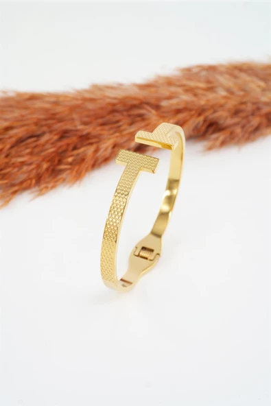 Kadın 316 L Paslanmaz Çelik Anti Alerjenik Çelik Bileklik - Resim 3