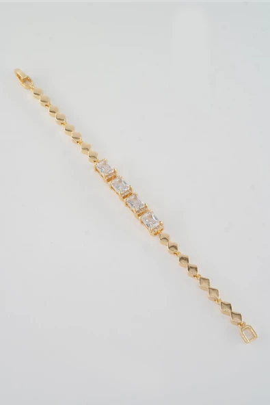 Kadın Vip Seri Çelik Zirkon Taşlı Bileklik ZRK0047 ürün görseli