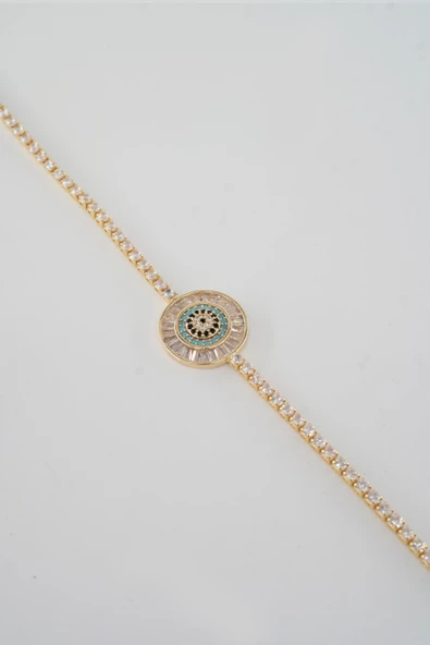 Kadın Vip Seri Çelik Zirkon Taşlı Bileklik ZRK0035 ürün görseli