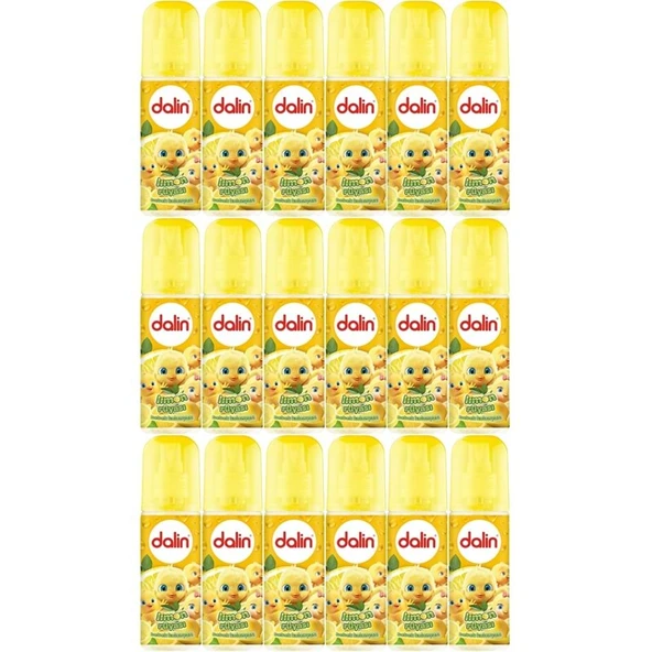 Dalin Bebek Kolonyası 150ML Limon Çiçeği (Limon-Bergomat-Papatya) (18 Li Set) ürün görseli 1