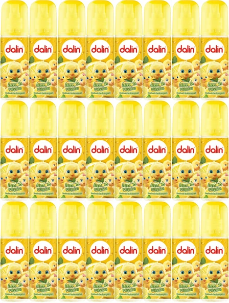 Dalin Bebek Kolonyası 150ML Limon Çiçeği (Limon-Bergomat-Papatya) (24 Lü Set)