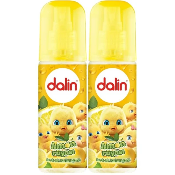 Dalin Bebek Kolonyası 150ML Limon Çiçeği (Limon-Bergomat-Papatya) (2 Li Set) ürün görseli 1