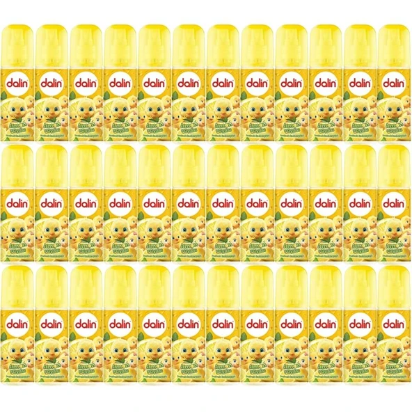 Dalin Bebek Kolonyası 150ML Limon Çiçeği (Limon-Bergomat-Papatya) (36 Lı Set) - 1