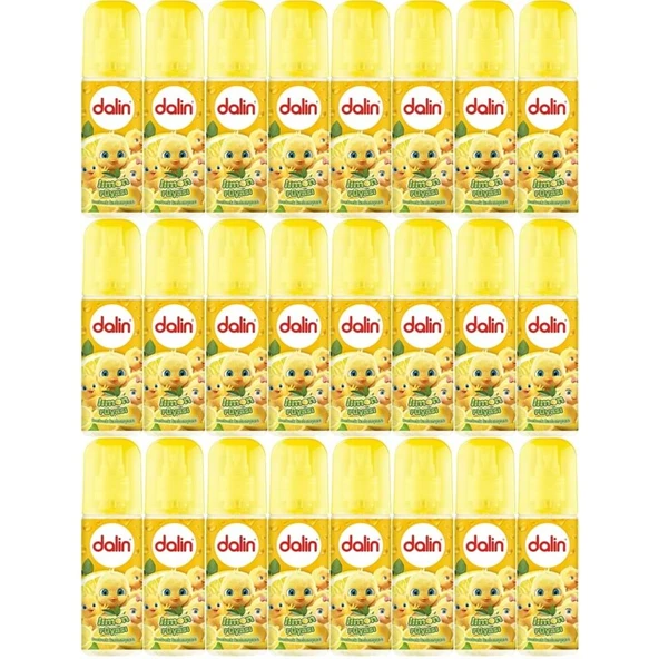 Dalin Bebek Kolonyası 150ML Limon Çiçeği (Limon-Bergomat-Papatya) (24 Lü Set) - 1