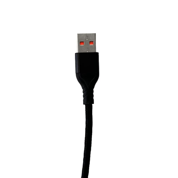 FitPlus 3in1 USB to Type-C / Lightning / Micro 1.2m Örgü Şarj Kablosu - 2