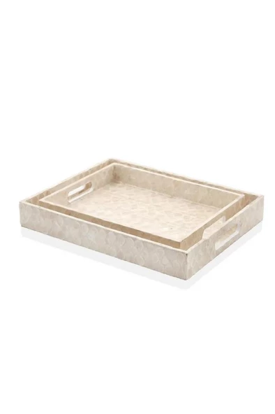 The Mia TLC0010 Sedef Tepsi 38x30x5 Cm - 4