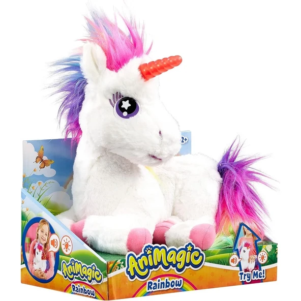 Animagic Parlayan Gökkuşağı Unicorn - 2