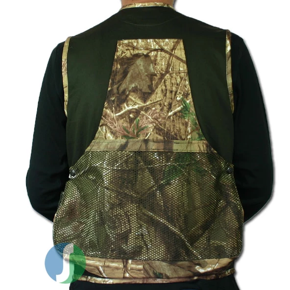 Savex Meşe Ağaç Desen Haki Yelek (27154) - 2