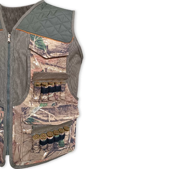 Savex Yeşil Meşe Desen Avcı Yeleği (27168) - Resim 4