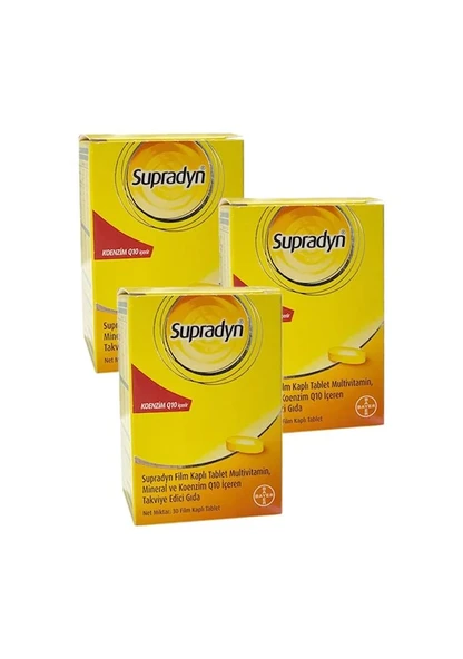 Supradyn Daily Multivitamin Efervesan 30 Tablet 3'lü