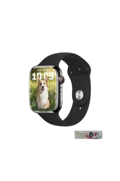 Gs9 Mini Gps/nfc/siri Destekli 41 Mm Amoled Ekran Watch 9 Mini Akıllı Saat