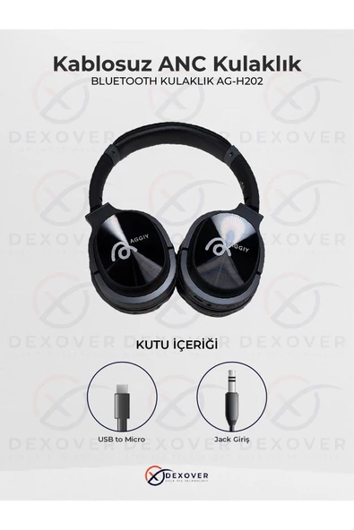 Hi-fi Ses Katlanabilir Kulak Üstü Kablosuz Bluetooth Kulaklık Extra Bass Stereo Ses - Resim 3