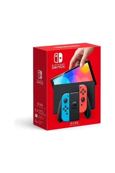 Nintendo Switch OLED Kırmızı-Mavi Oyun Konsolu