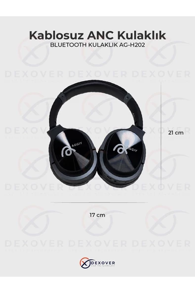 Hi-fi Ses Katlanabilir Kulak Üstü Kablosuz Bluetooth Kulaklık Extra Bass Stereo Ses - Resim 4