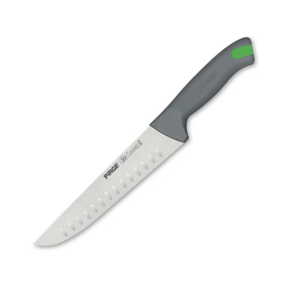 Pirge Gastro Kasap Bıçağı No: 4 Oluklu 21 cm Gri