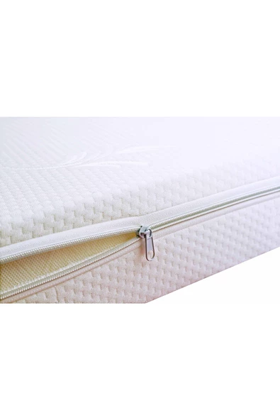 Bebek Yatağı 60x120 10cm Süngerli Kılıflı Oyun Parkı Park Yatak - Resim 5