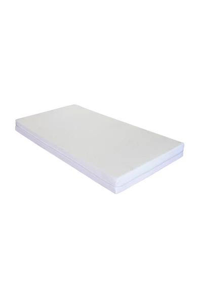 Bebek Yatağı 70x130 10 Cm Süngerli Kılıflı Oyun Parkı Park Yatak - Resim 3