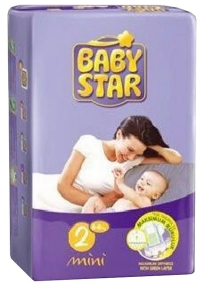 Baby Star Bebek Bezi Mini 2 3-6Kg 42 Adet