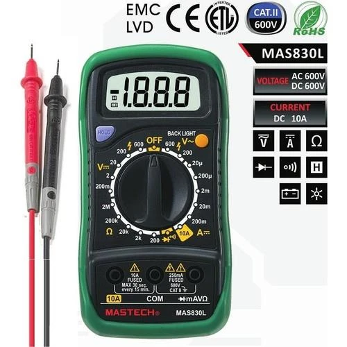 Mastech Mas 830L Multimetre Orijinal Mas 830L - 4