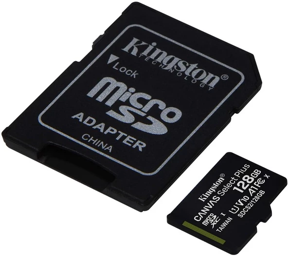 Kingston 128G Micro SD Canvas 100MB SDCS2/128GB - 3