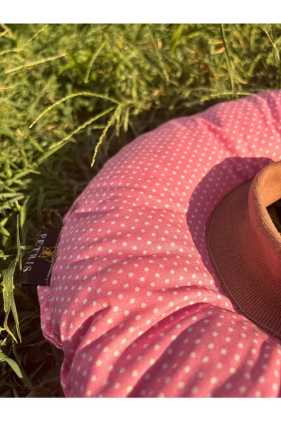 Kedi Ve Köpek Boyunluk-elizabeth Yakalık Operasyon Boyunluk-kedi Boyun Yastığı(PEMBE PUANTİYELİ) - 4