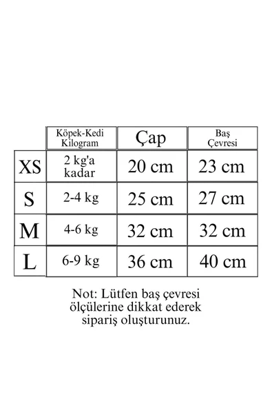 Kedi Köpek Elizabeth Yakalık Operasyon Boyunluk  Yastığı Özel Kumaş Ayıcıklar - 2