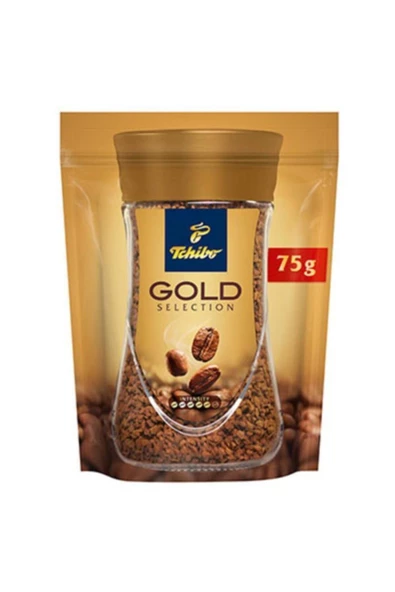 Tchibo Gold Selection Çözünebilir Kahve Ekonomik Paket 75 gr