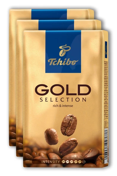 Tchibo Gold Selection Öğütülmüş Filtre Kahve 3 x 250 gr