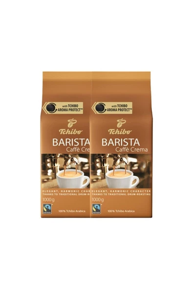 Tchibo Barista Cafe Crema 1kg - 2 Adet