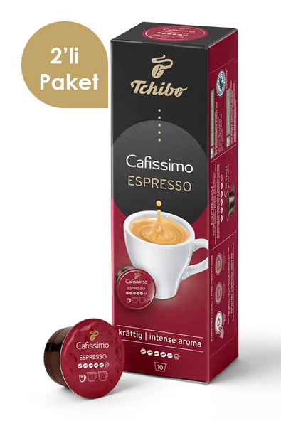 Tchibo Cafissimo Espresso Intense Aroma 2x10 Adet Kapsül Kahve