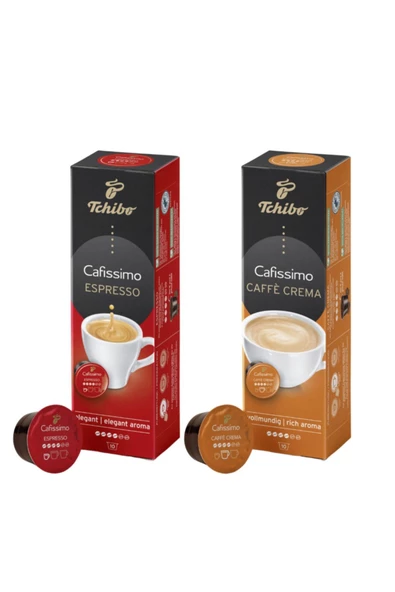 Tchibo Cafissimo Espresso Elegant Caffe Creama Rich 2x10