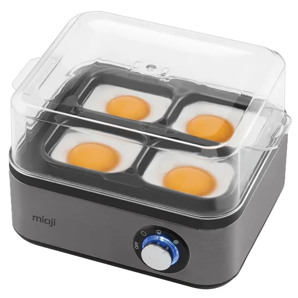 Mioji Mio EG8 500W LED Işıklı Sesli Uyarı 8li Yumurta Kırma ve Pişirici - 7
