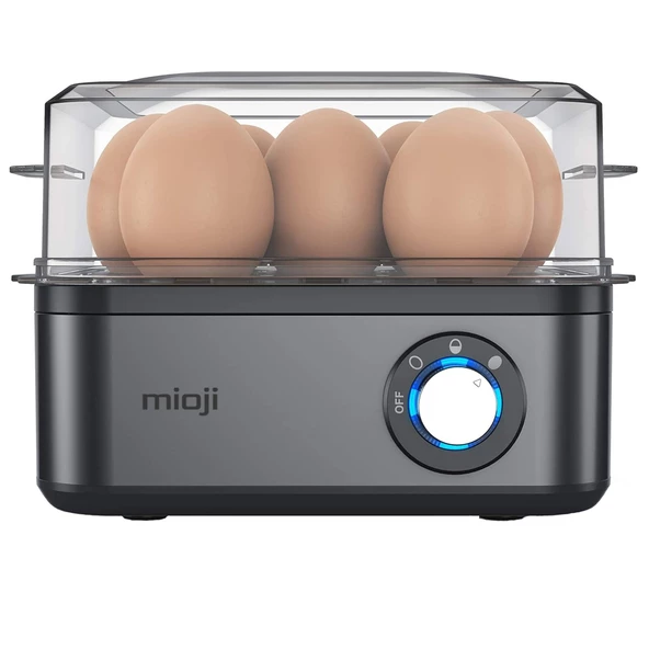 Mioji Mio EG8 500W LED Işıklı Sesli Uyarı 8li Yumurta Kırma ve Pişirici - 12